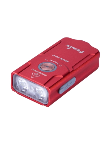 FENIX - E03R V2.0 Rose - Lampe porte-clés en métal - 500 lumens